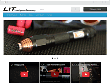 Tablet Screenshot of laserignitiontechnology.com
